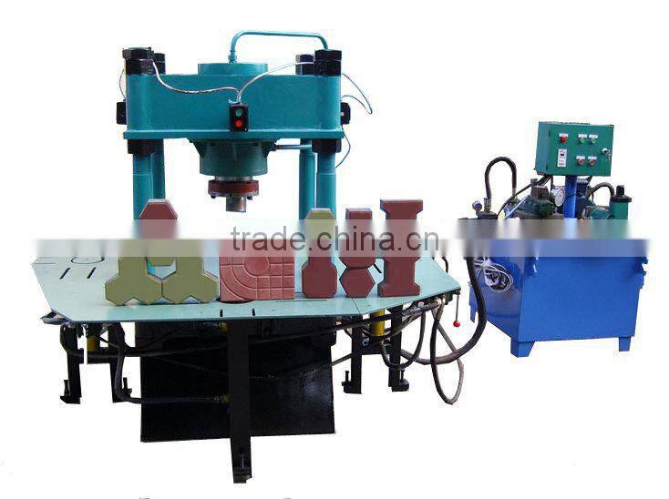 automatic concrete paving block machine