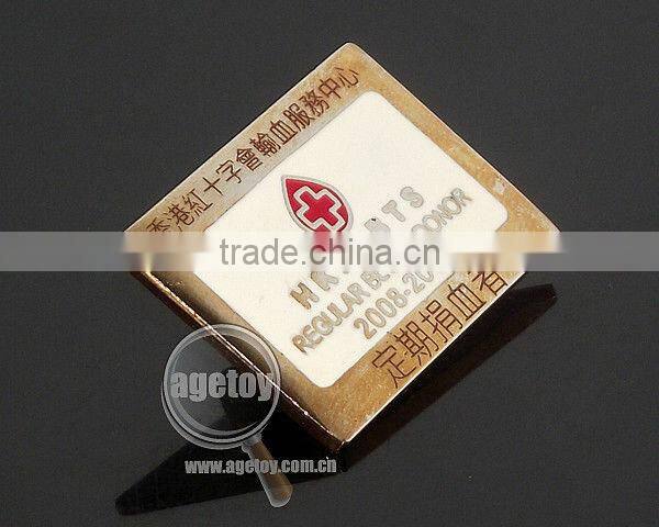 Metal Masonic Pin Badge