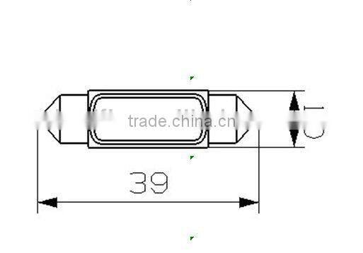 1.5W car/auto LED festoon 36mm LED License light High power, Instrument light,Reading lights 31mm,36mm,39mm ,41mm.
