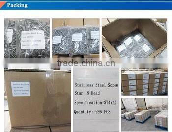 china screw manufacture Stainless Steel Deck Screw