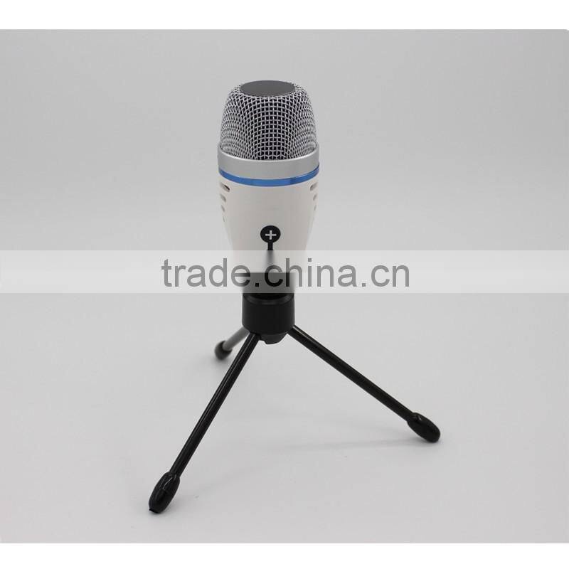 Desktop USB Microphone with Headphone Monitoring, desktop microphone, computer microphone