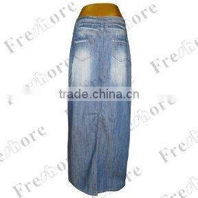 Fashion Week -- Lady's Long Straight Skirt