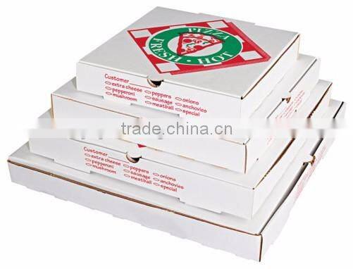 Wholesale custom recycle fast food boxes, paper pizza box