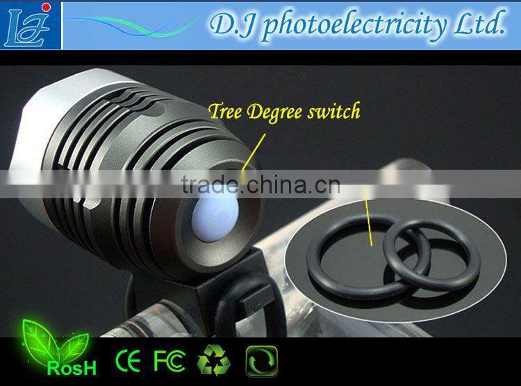 sunny headlights LED T6 Bicycle headlight rechargeable brightness