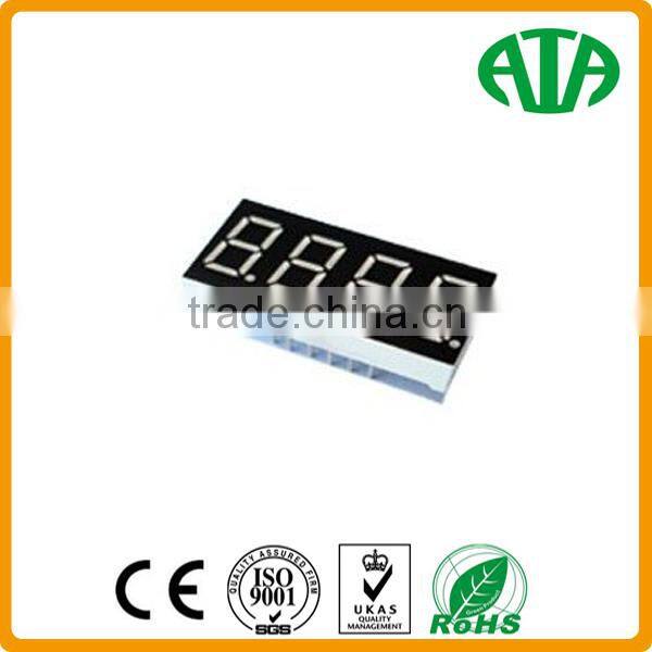 mini electronic LED number display digit 4