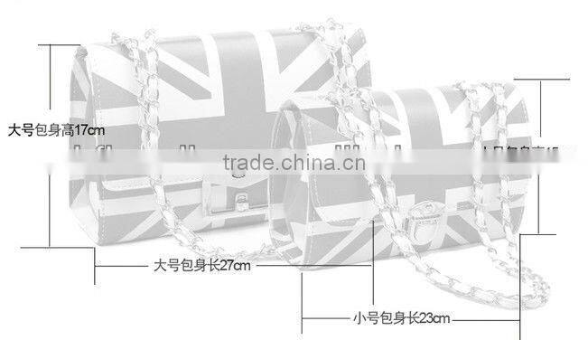 2012 New style flag evening bag, cutch bags, shoulder bags