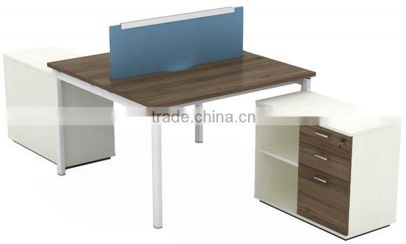 New and fashion design Office desk workstation with privacy screen modular furniture LT-W1212A