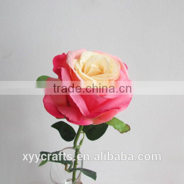 wholesale artificial single rose and handmade single rose