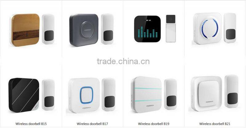 Long Range Waterproof Smart Wireless Doorbell AC/DC Plug-in Digital Wireless Doorbell 52 Chimes Door Bell