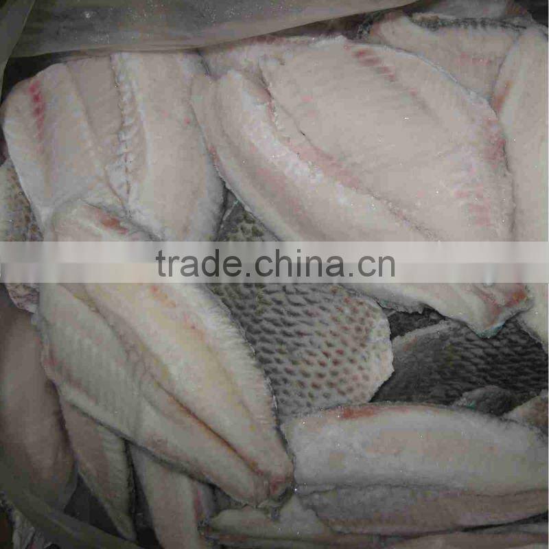 Frozen tilapia fish fillet skinless china