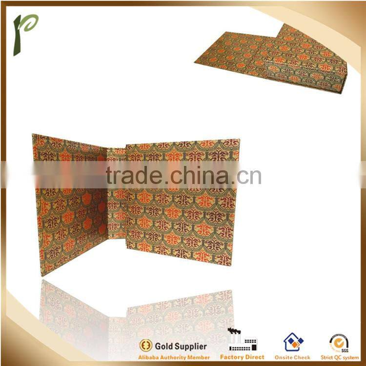Popwide 2015 Wholesales Customized Pattern High Quality Paper Packing Box/gift paper box
