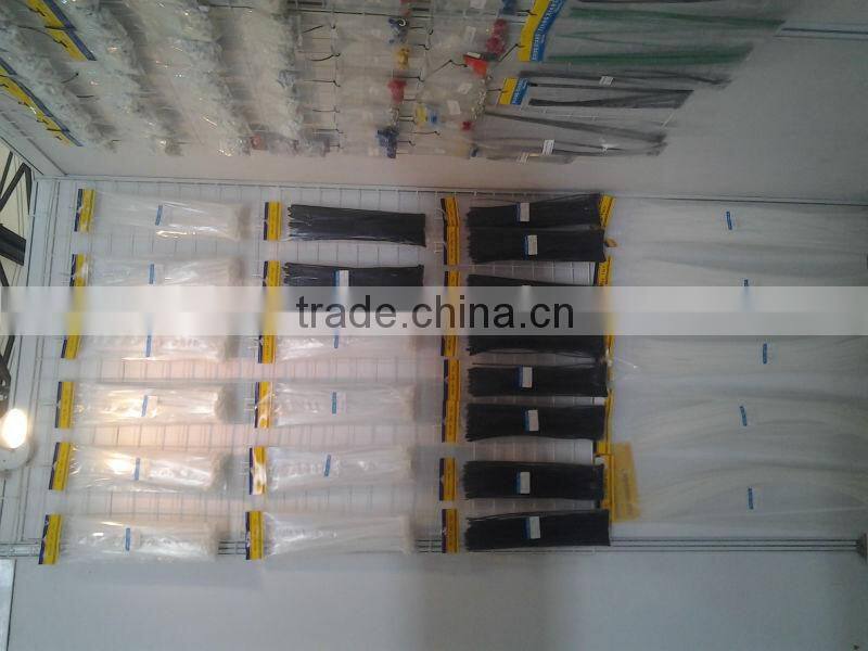 Directly sales 5*200 Mountable Head Nylon Cable Ties (UL certificate)