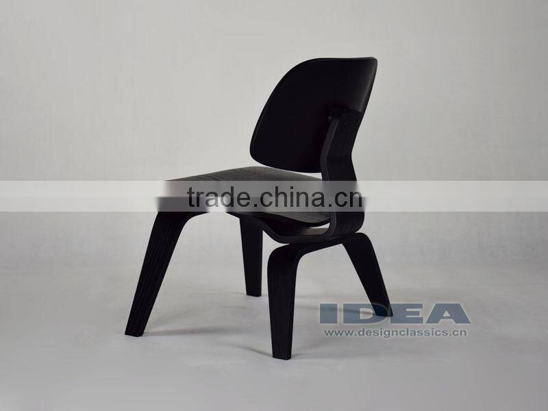 Replica Charles Plywood Lounge Chair - Black Color