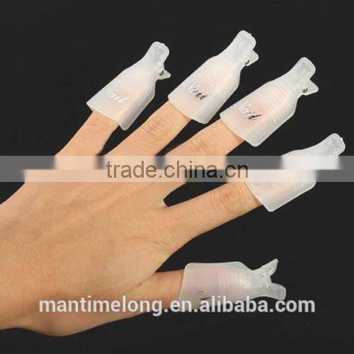 10Pcs Plastic Acrylic gel polish remover polish remover nail tool