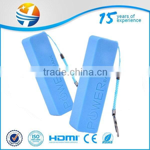 2015 Hot selling products wholesale mini power bank 2600mah power bank for mobile phone made in