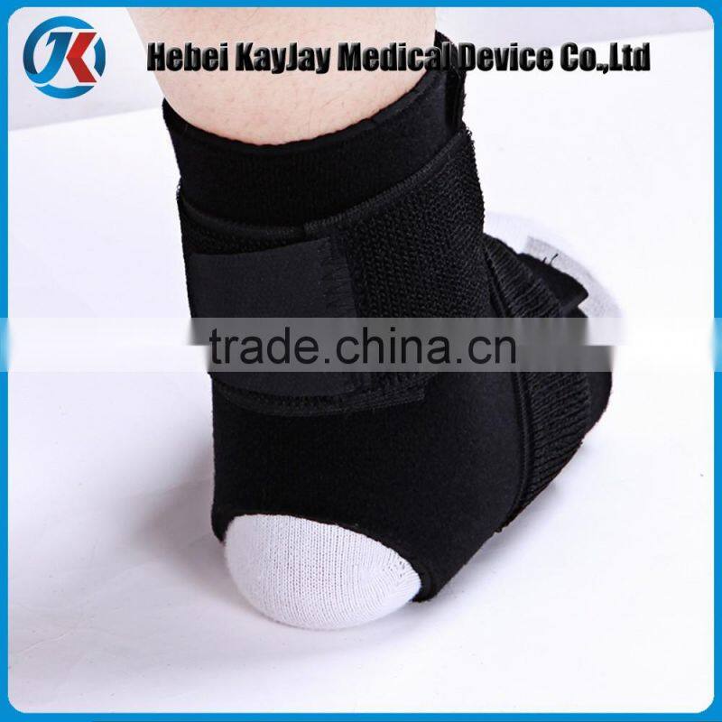 high quality plantar fasciitis elastic adjustable black ankle brace online shop