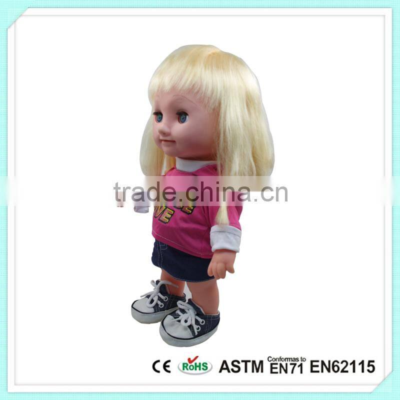 Arabic Language speaking story dolls with IC Intelligent fashion doll alibaba in dubai