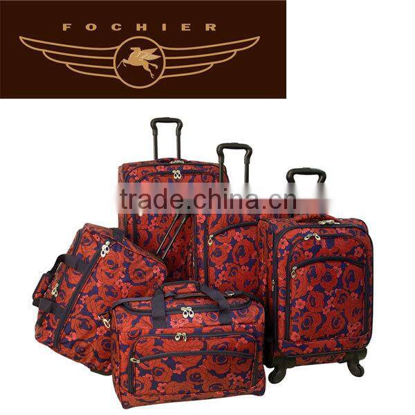 fashion kids trolley soft case gps for luggage