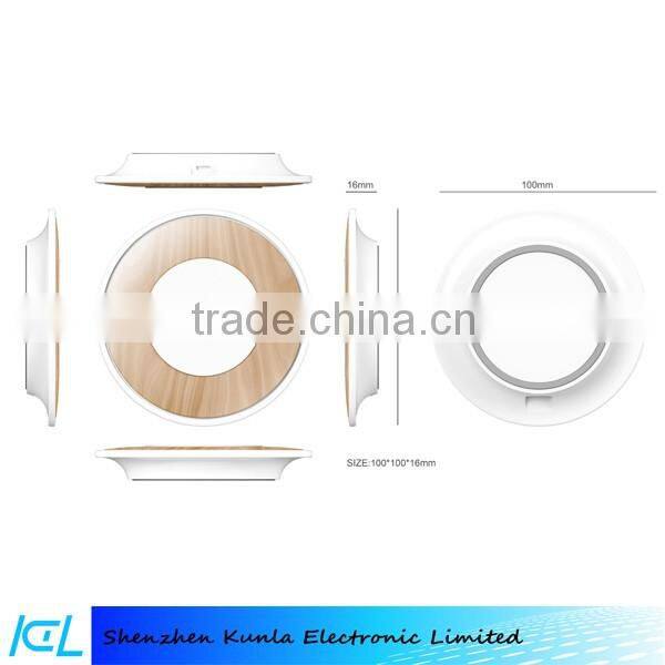 Double coil QI certified wireless charger