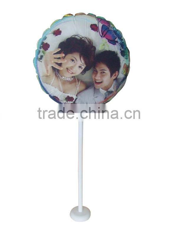 Sublimation photo balloon in heart shape