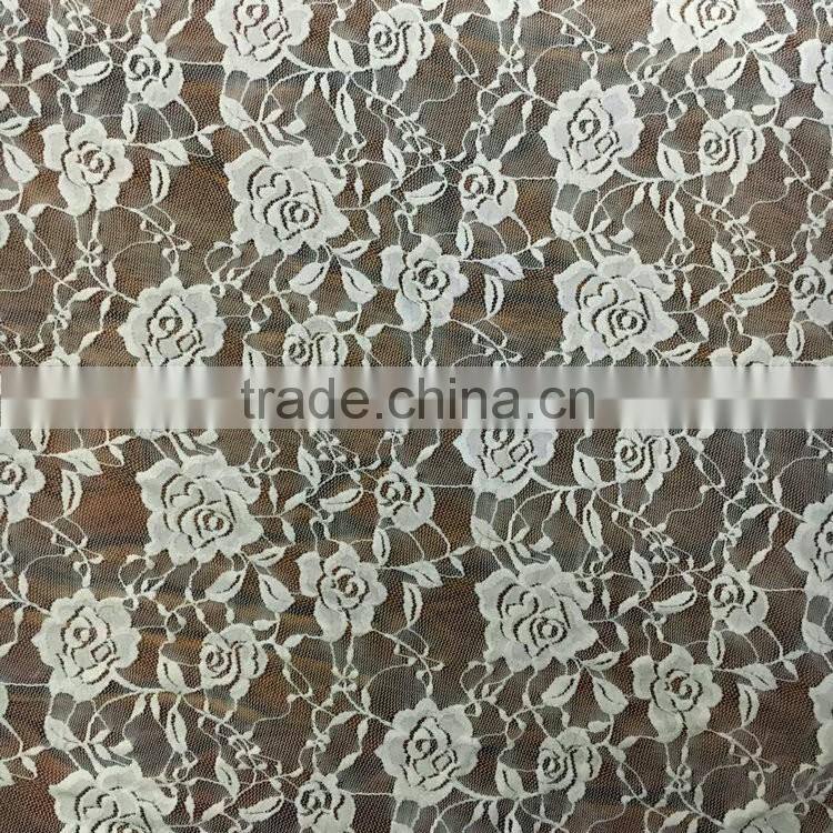 whosale strech dubai lace fabric knitted type factory stock TH-2095