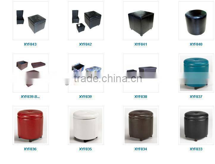 Storage ottoman with tray