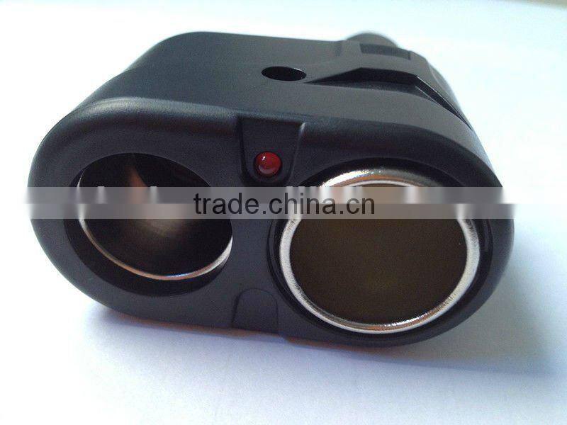 Double Power Adapter Socket Splitter for cell phone