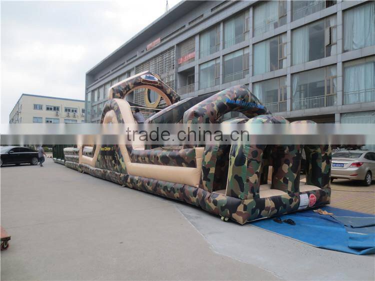high quality cheap inflatable obstacle course for sale