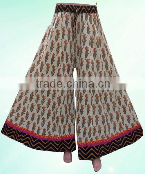 Buy Girls Cotton Palazzo Pants / Palazzo Trousers