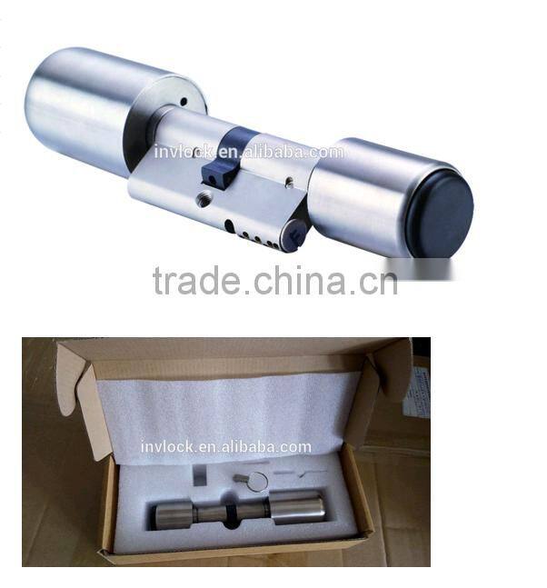 HOT SALE RF card door lock cylinder with smart card and unlock records