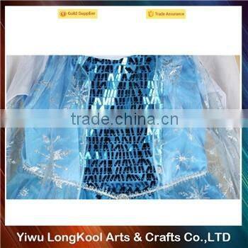 2016 Hot Selling Girls boutique princess tutu dress party dance frozen dress