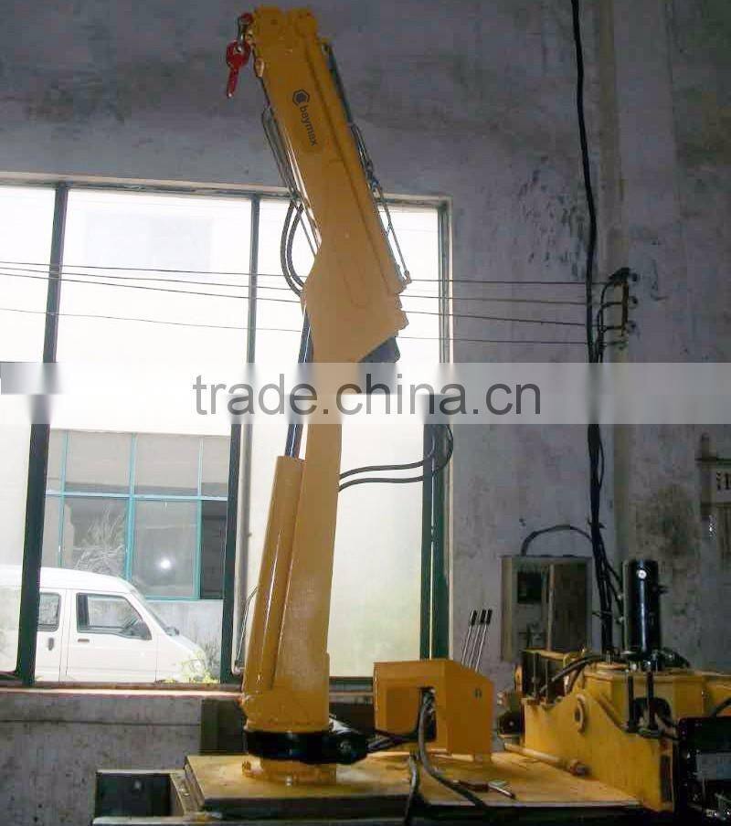 Hydraulic Pickup Truck Crane Winch with Cable