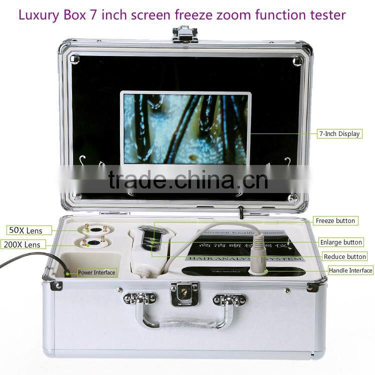 New Products 2016 Hair Skin Analyzer Magnifier Machine