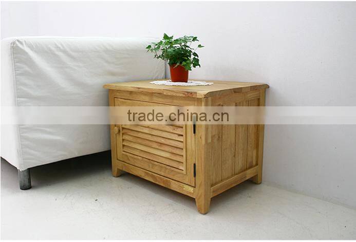 White side table Bedroom Furniture Nightstands