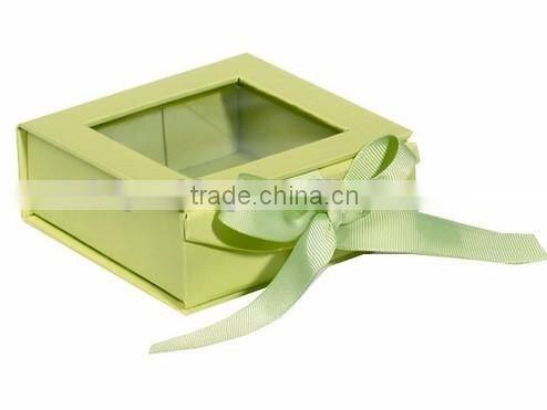 customized paper box packaging, gift cardbaord box with ribbon,small paper gift boxes wholesale
