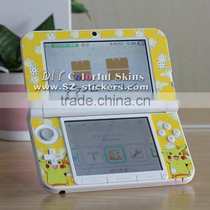Customize skin sticker for nintendo 3ds xl skin