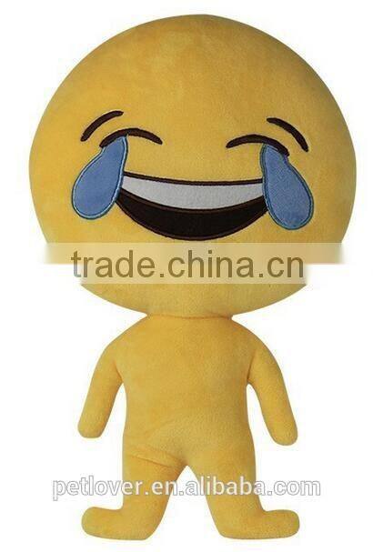 Custom Emoji funny dog toy with body