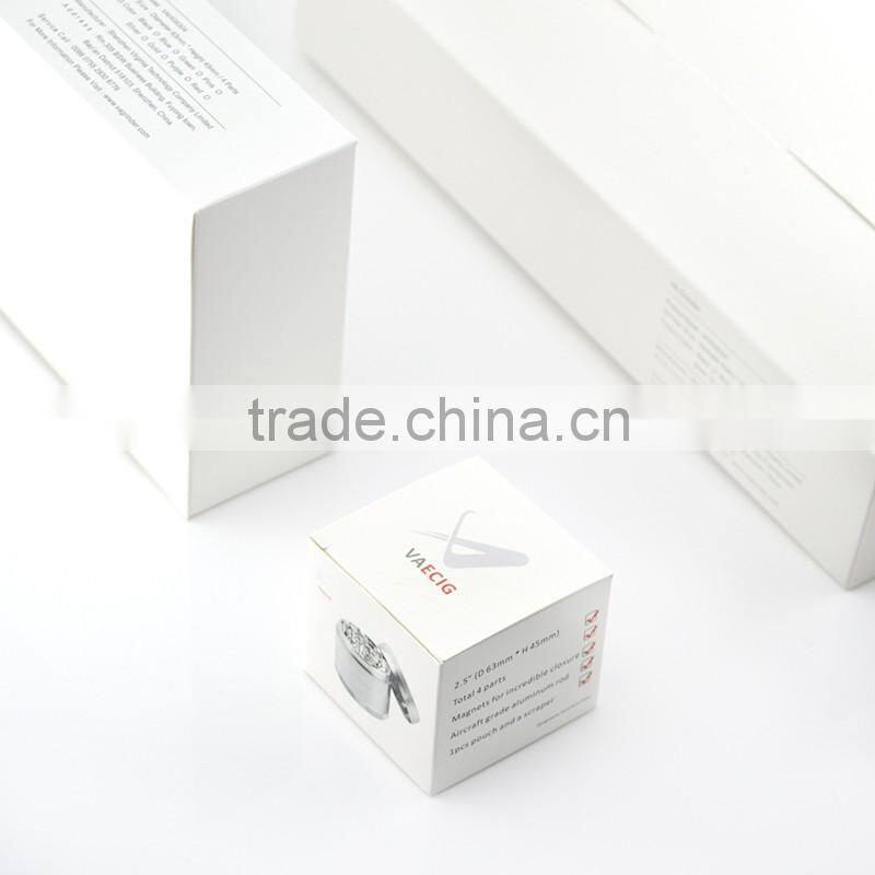 VA Herb Grinder with Pollen Catcher with 34 Teeth for Fine Grinding - 4 Pieces zinc alloy weed grinder