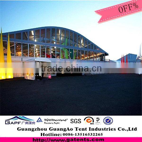 New Wholesale Supreme Quality curved roof aluminum tent