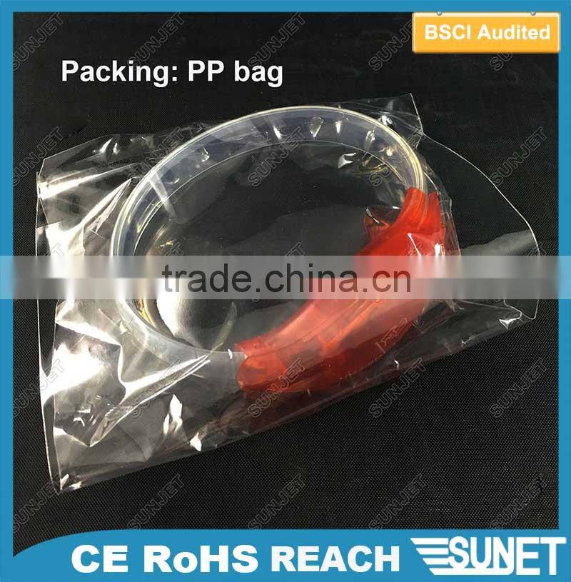 Hot new products for 2016 plastic soft glow-bracelet