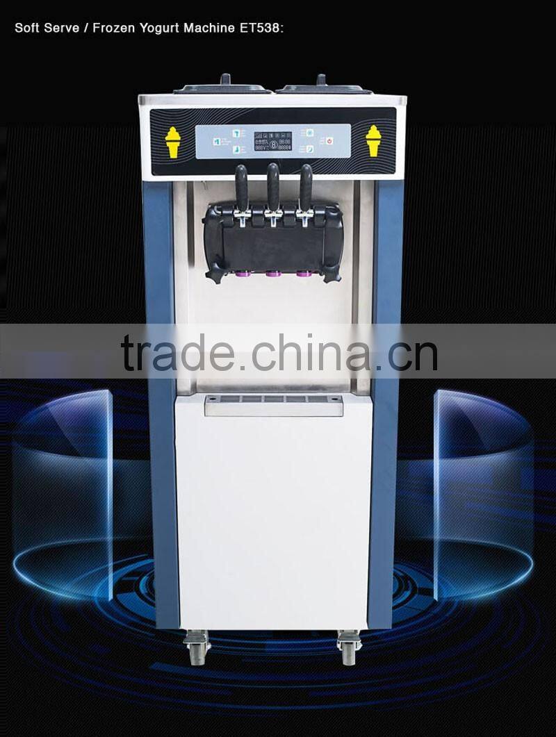 Manufacture mobile yogurt soft snow ice cream machine