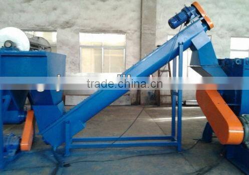 waste pe plastic film recycling production line