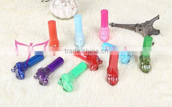 Lady shoe design nail polish/nail lacquer