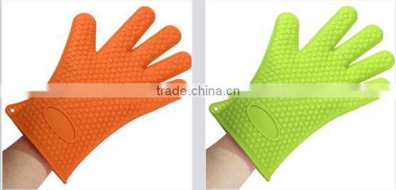 factory sell Kitchen gloves silicone cooking gloves silicone bbq baking gloves
