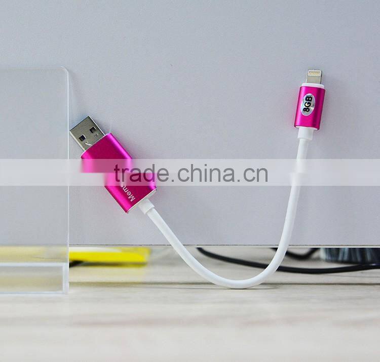 2015 Newest OTG USB Flash Drive for iPhone iPad 8G 16G 32G 64GB U Disk for Apple Smart Phone