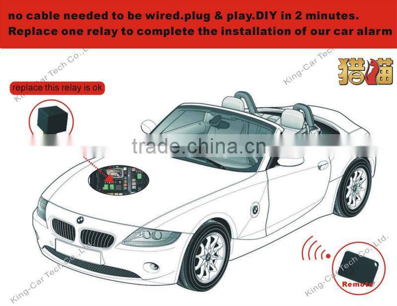 RFID wireless relay car alarm transponder immobilizer LM8004