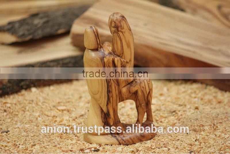 Olive Wood Holy Family