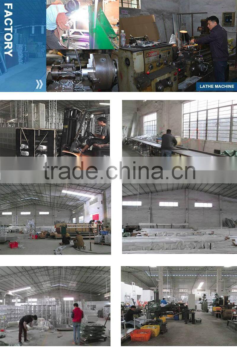 Outdoor concert event clear wedding stage decoration design