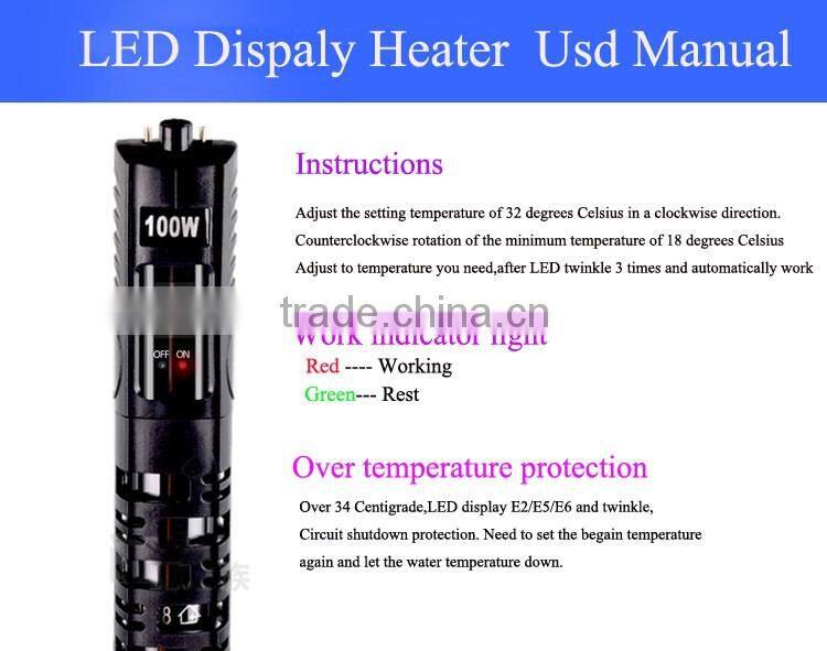 Maxware sale led display 50w 100w 200w 300w 400w 500w aquarium heater