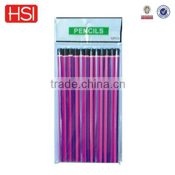 12 PCS pack chromatic fancy pencil
